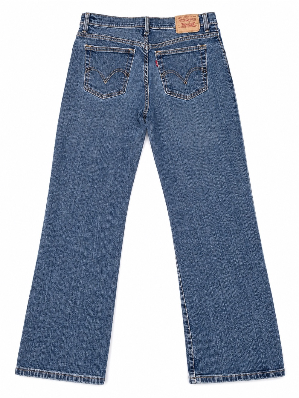 Levi’s 550 Relaxed Bootcut Jeans Y2K Made in Mexico Medium Wash Size 12S 31x28.5 - Picture 3 of 10